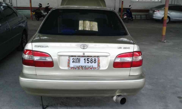 ขาย โตต้าโคโลล่า ปี 2001 เครื่อง 1600 cc เกียรธรรมดา