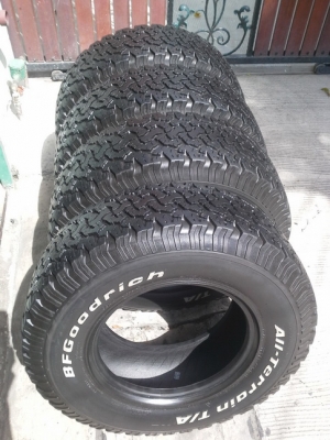 BF All USA. 265/75/16 ปี11 สภาพสวยๆ 1ชุด