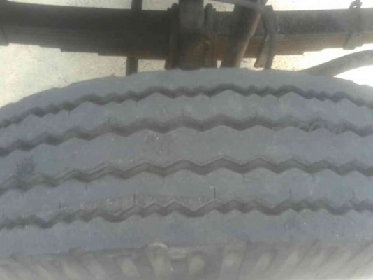 รถบรรทุก 6 ล้อ HINO KM779  4 สูบ 117 แรงม้า กระบะคาร์โก้รั้วเหล็ก ปีจดทะเบียน 2534