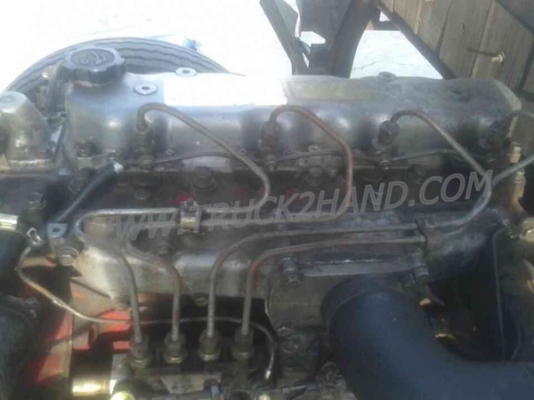 รถบรรทุก 6 ล้อ HINO KM779  4 สูบ 117 แรงม้า กระบะคาร์โก้รั้วเหล็ก ปีจดทะเบียน 2534