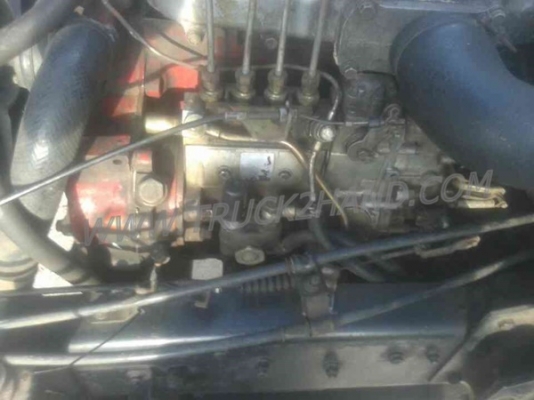 รถบรรทุก 6 ล้อ HINO KM779  4 สูบ 117 แรงม้า กระบะคาร์โก้รั้วเหล็ก ปีจดทะเบียน 2534