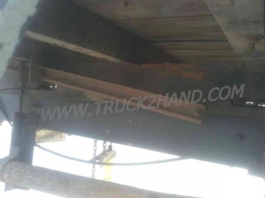 รถบรรทุก 6 ล้อ HINO KM779  4 สูบ 117 แรงม้า กระบะคาร์โก้รั้วเหล็ก ปีจดทะเบียน 2534