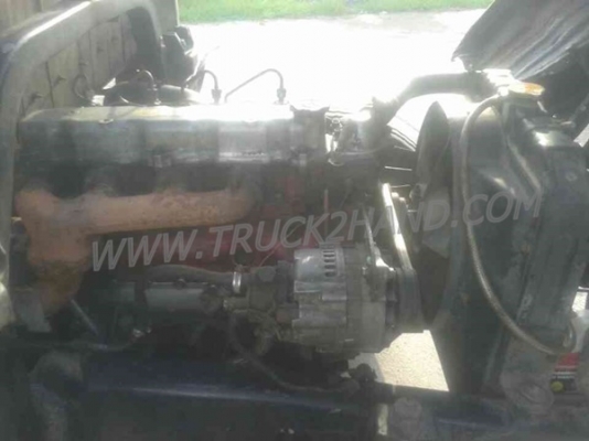 รถบรรทุก 6 ล้อ HINO KM779  4 สูบ 117 แรงม้า กระบะคาร์โก้รั้วเหล็ก ปีจดทะเบียน 2534