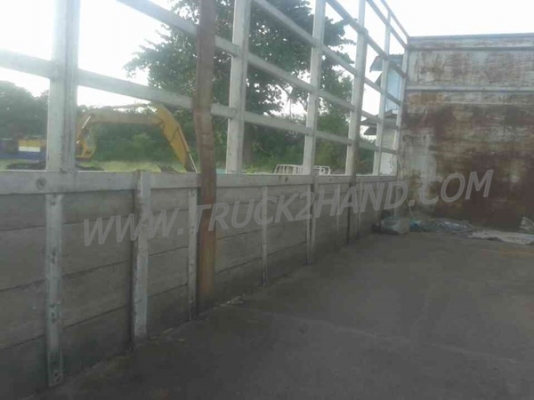 รถบรรทุก 6 ล้อ HINO KM779  4 สูบ 117 แรงม้า กระบะคาร์โก้รั้วเหล็ก ปีจดทะเบียน 2534