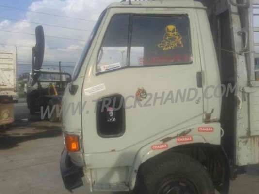 รถบรรทุก 6 ล้อ HINO KM779  4 สูบ 117 แรงม้า กระบะคาร์โก้รั้วเหล็ก ปีจดทะเบียน 2534