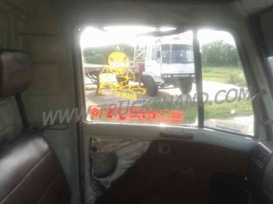 รถบรรทุก 6 ล้อ HINO KM779  4 สูบ 117 แรงม้า กระบะคาร์โก้รั้วเหล็ก ปีจดทะเบียน 2534