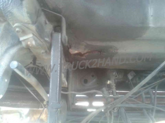 รถบรรทุก 6 ล้อ HINO KM779  4 สูบ 117 แรงม้า กระบะคาร์โก้รั้วเหล็ก ปีจดทะเบียน 2534