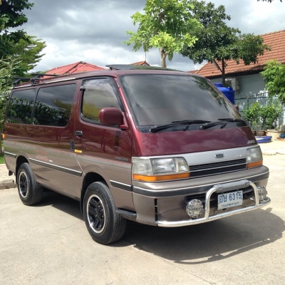 ้HIACE SUPER CUSTOM 4WD FULLTIME 1KZ-TE ตัวนอกเเท้ ช่วงสั้น