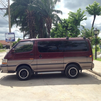 ้HIACE SUPER CUSTOM 4WD FULLTIME 1KZ-TE ตัวนอกเเท้ ช่วงสั้น