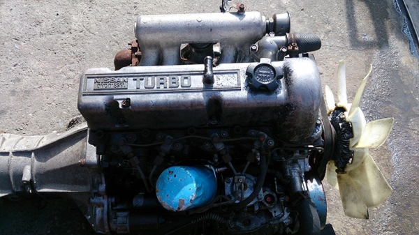 ขายเครื่องยนต์ดีเซลเทอร์โบนิสสัน Ld20 พร้อมเกียร์