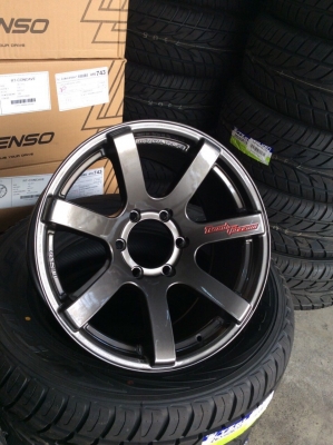 แม็กขอบ20Lenso rtcจัดพร้อมยาง265 50 20 ยางปี15 ชุดละ41000 มีแค่3ชุดนะครับหมดแล้วหมดเลย
