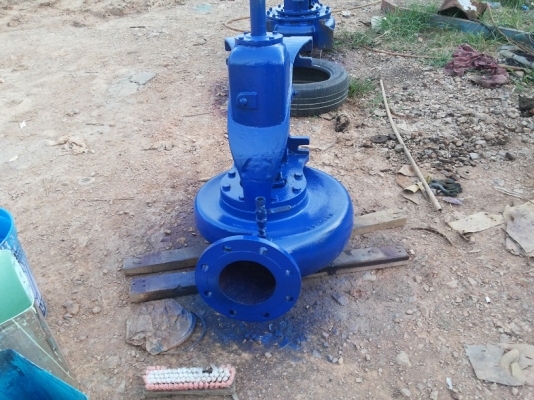 ขายปั้มหอยโข่งเข้า 8" ออก 6" ใบพัดทองเหลือง