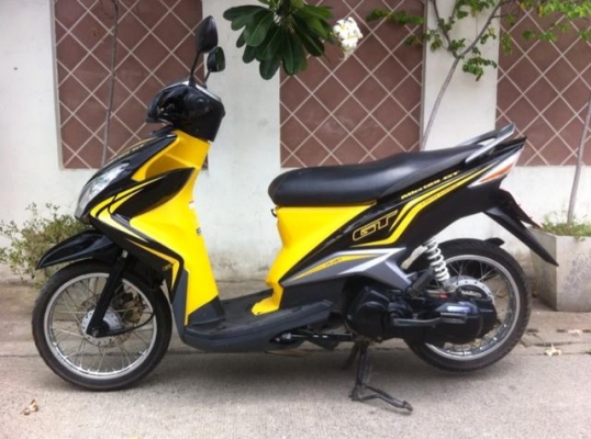 Yamaha Mio125 GT ดำเหลือง สวยใหม่ เดิมทั้งคัน