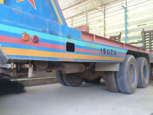 เทรลเลอร์10ล้อ1เพลา Isuzu rocky 6 สูบ 175 แรงม้า  เอกสารพร้อมโอน พร้อมใช้งาน หางปลาไฮครอลิก ติดต่อ 086-1688171