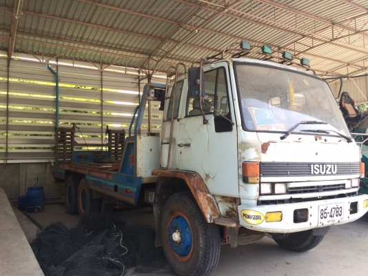 เทรลเลอร์10ล้อ1เพลา Isuzu rocky 6 สูบ 175 แรงม้า  เอกสารพร้อมโอน พร้อมใช้งาน หางปลาไฮครอลิก ติดต่อ 086-1688171