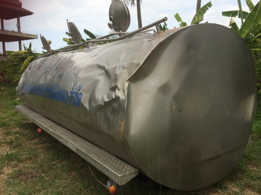 ขายแท็งสแตนเลส มือสอง ฉีดโฟม 2ชั้น