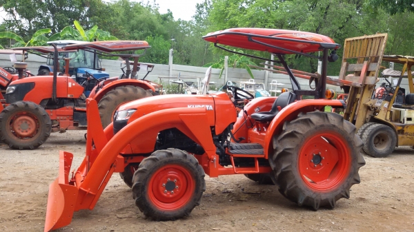 คูโบต้า L4708 MAX พร้อม ใบมีดหน้าคานบน มือสองถูกม๊าก มาก ราคา 430,000 บาท ดาว์น 99 บาท