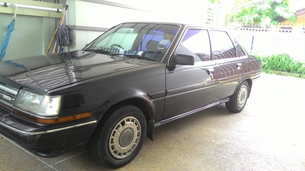 ขาย!!! Toyota Corona 1.8(ตู้เย็น) ทะเบียนโอนภาษีไม่ขาด เครื่องดี แอร์เย็น วิทยุเทปเดิมๆ ช่วงล่างแน่น รถไม่เคยดมแก๊ส ราคา37,000(ต่อรองได้) รถอยู่นนทบุรี 0995273611 ชาวี