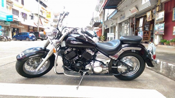 ขายคับ YAMAHA DRAGSTAR CLASSIC 400cc..ปี2002 อินวอยส์ สรรพสามิตรคับ สภาพเดิมๆ สวยๆ ท่อแต่ง สปอตไลท์ เครื่องแน่นมากคับ ราคา 87500 บาท สนใจติดต่อ 081-0578282 คับ ส่งได้ทั่วไทยคับ สนใจติดต่อ 081-0578282 FACEBOOK POP BIGBIKE SAKONNAKHON ไอดีไลน์ POPBIGBIKESAK