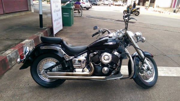 ขายคับ YAMAHA DRAGSTAR CLASSIC 400cc..ปี2002 อินวอยส์ สรรพสามิตรคับ สภาพเดิมๆ สวยๆ ท่อแต่ง สปอตไลท์ เครื่องแน่นมากคับ ราคา 87500 บาท สนใจติดต่อ 081-0578282 คับ ส่งได้ทั่วไทยคับ สนใจติดต่อ 081-0578282 FACEBOOK POP BIGBIKE SAKONNAKHON ไอดีไลน์ POPBIGBIKESAK