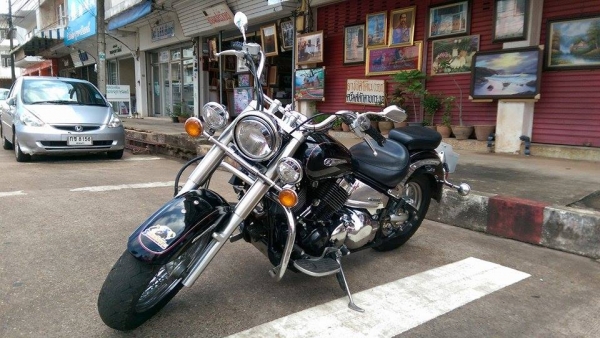 ขายคับ YAMAHA DRAGSTAR CLASSIC 400cc..ปี2002 อินวอยส์ สรรพสามิตรคับ สภาพเดิมๆ สวยๆ ท่อแต่ง สปอตไลท์ เครื่องแน่นมากคับ ราคา 87500 บาท สนใจติดต่อ 081-0578282 คับ ส่งได้ทั่วไทยคับ สนใจติดต่อ 081-0578282 FACEBOOK POP BIGBIKE SAKONNAKHON ไอดีไลน์ POPBIGBIKESAK