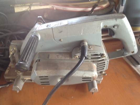 ขาย สิ่ว กบ ไฟฟ้า 110v เก่า ญี่ปุ่นแท้ ยังไม่เคยใช้งานในไทย