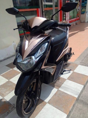 ขายอย่างถูก Mio 125i GTX ปี 2556 (ล้อแม็กซ์แท้) สีดำน้ำตาล สวยเท่ห์มีเสน่ห์ รุ่นใหม่ประหยัดน้ำมัน ขายอย่างถูก Mio 125i GTX ปี 2556 (ล้อแม็กซ์แท้) สีดำน้ำตาล สวยเท่ห์มีเสน่ห์ รุ่นใหม่ประหยัดน้ำมัน