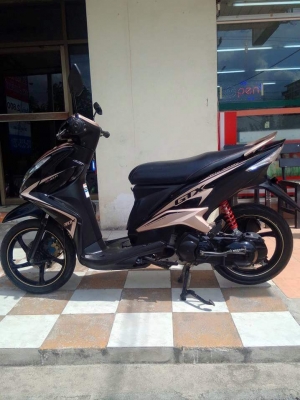 ขายอย่างถูก Mio 125i GTX ปี 2556 (ล้อแม็กซ์แท้) สีดำน้ำตาล สวยเท่ห์มีเสน่ห์ รุ่นใหม่ประหยัดน้ำมัน ขายอย่างถูก Mio 125i GTX ปี 2556 (ล้อแม็กซ์แท้) สีดำน้ำตาล สวยเท่ห์มีเสน่ห์ รุ่นใหม่ประหยัดน้ำมัน