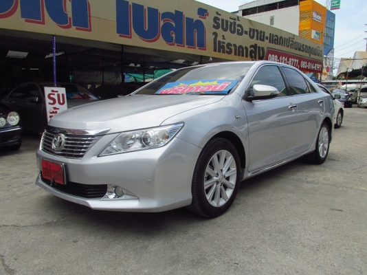 NEW CAMRY 2.5G จัดไฟแนนซืได้ยอดเต็มครั้บ  ออกรถ ประมาณ 20,000เท่านั้น โทร 083-7855268