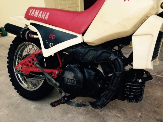 รถวิบาก pw 80cc