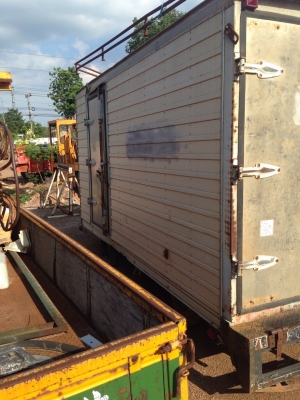 ตู้แห้งถอดจากรถไปสณี ตู้แห้งถอดจากรถไปสณี