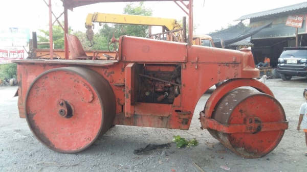 รถสามล้อ บดถนน น้ำหนัก 8.5 ตัน รถใช้งานได้