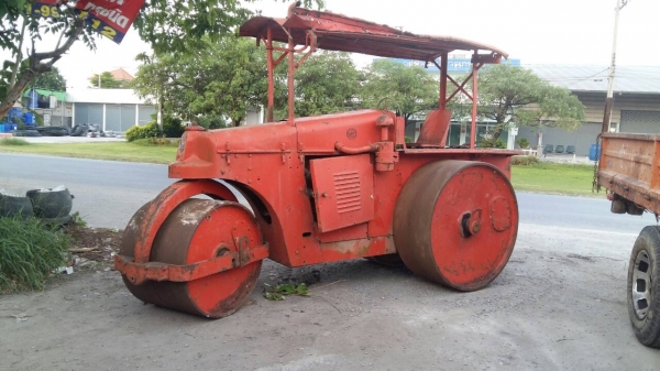 รถสามล้อ บดถนน น้ำหนัก 8.5 ตัน รถใช้งานได้