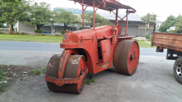 รถสามล้อ บดถนน น้ำหนัก 8.5 ตัน รถใช้งานได้