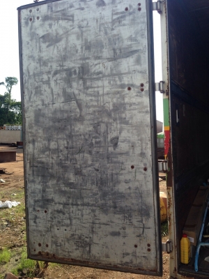 ตู้แห้งติดรถ ตั้งพื้น ตู้แห้งถอดจากรถสิบล้อยาว