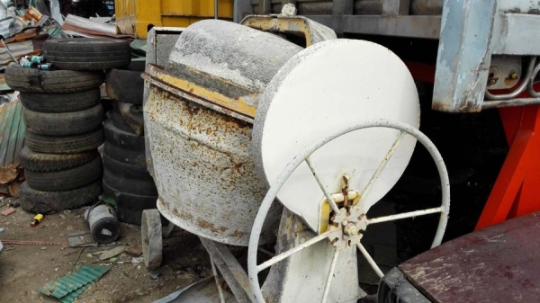 โม่ปูนไฟฟ้า ขาดมอเตอร์