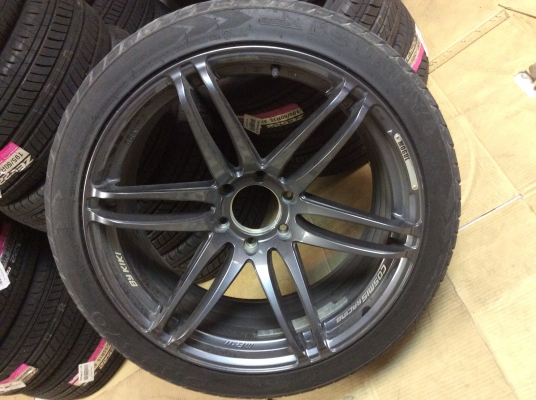 ขายแม็กขอบ22 คอสมิกแท้พร้อมยางปี13 ดอกหนา