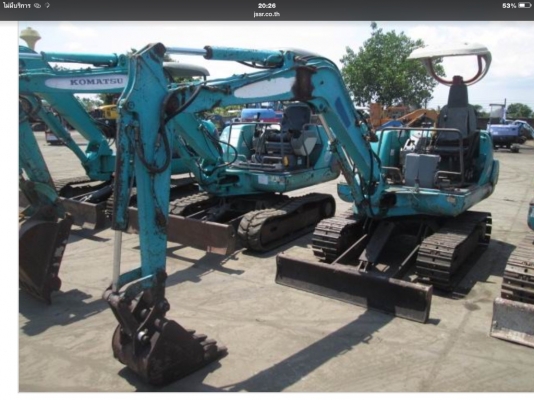 Komatsu Pc20-7 แทรคแหลก ไปพ์ปิ้ง เpดรื่อง3สูบ ปั้มดี รถยังไม่เคยไช้ในไทยเอกสารพร้อม