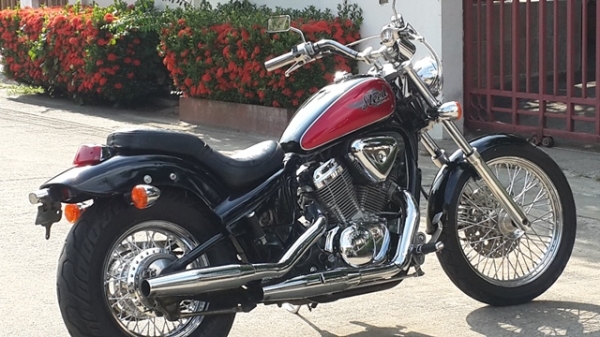 วุฒิ นนบุรี STEED 400cc. ปี95 สถาพนางฟ้าเงาทุกจุดเอกสารอินวอย-สรรพสารมิตร