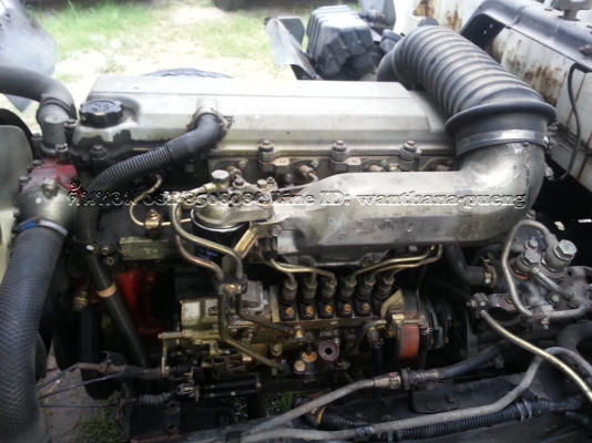 Hino สมอเงิน ปี43 / 6ล้อ ตู้10บาน ยาว7.20m เครื่อง210 แรงม้า