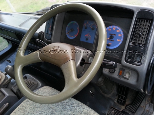 Hino สมอเงิน ปี43 / 6ล้อ ตู้10บาน ยาว7.20m เครื่อง210 แรงม้า