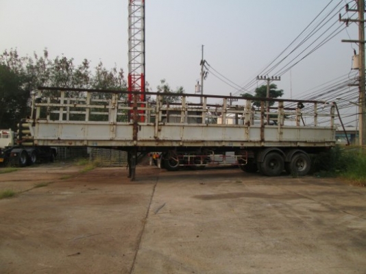 ขายหางเทรลเลอร์พื้นเรียบ RCK 2 เพลา ยาว 12.5 เมตร ปี 50