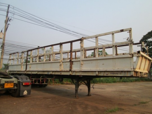 ขายหางเทรลเลอร์พื้นเรียบ RCK 2 เพลา ยาว 12.5 เมตร ปี 50