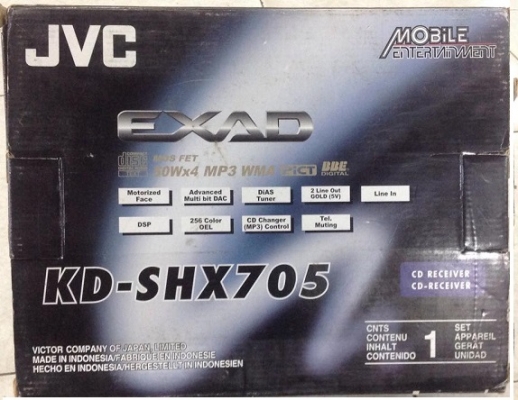 jvc kd-SHX705 jvc kd-SHX705