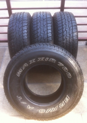 ยาง All Maxxis 31 10.5 R15 ปลายปี12 ดอกเต็มๆ เนื้อนิ่ม