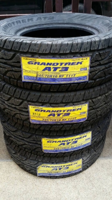 ยางใหม่ Dunlop AT3 245 70 16 และ 265 70 16 ราคาคุ้มสุดๆ