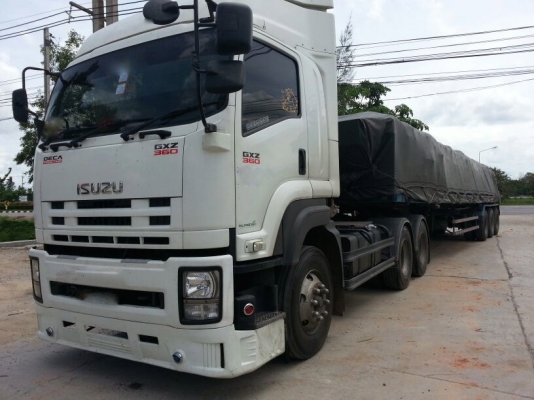 รถอีซูซุ 10 ล้อ  หัวลาก GXZ 360 แรงม้า.  ( ขายแม่ , ลูก )     สนใจติดต่อ  081 - 6079515