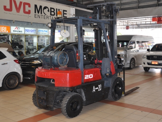 ขายรถโฟล์คลิฟท์มือสอง NISSAN รุ่น PJ02 ราคา 255,000 บาทนำเข้าจากประเทศญี่ปุ่น 100\% ไม่เคยใช้งานในประเทศไทย