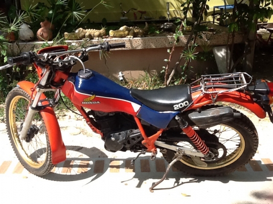 ขายไต่เขา Honda tlr200 ทะเบียนแท้ (ขายแล้วครับ)
