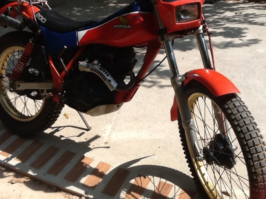 ขายไต่เขา Honda tlr200 ทะเบียนแท้ (ขายแล้วครับ)